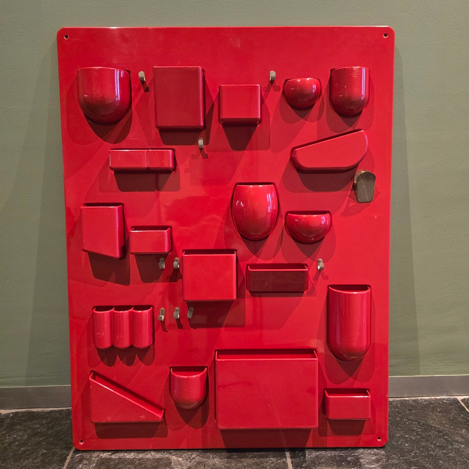 Originele rode Vitra.uten RE l opbergsysteem, Antiek en Kunst, Ophalen of Verzenden