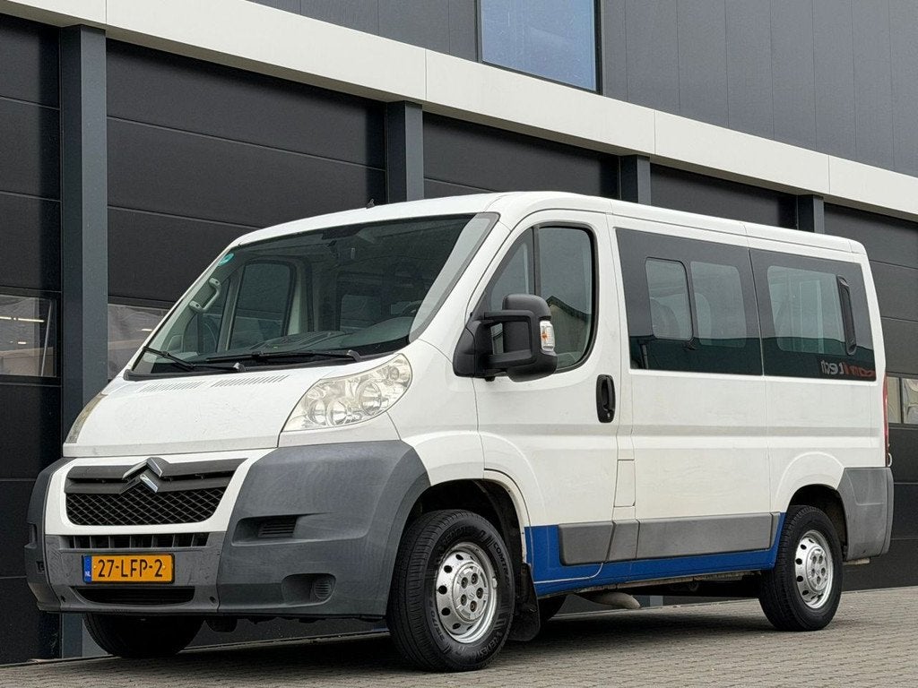 Citroën Jumper 2.2 HDI Airco 8-PERS (bj 2010), Auto's, Citroën, Voorwielaandrijving, Jumper, 2500 kg, Wit