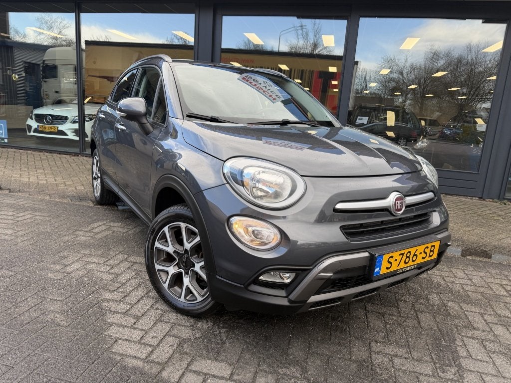 Fiat 500X Cross 1.4 T M-Air 4x4 AWD. Stuurverw Automaat. Top, Auto's, Fiat, Automaat, 15 km/l, Gebruikt, Euro 6