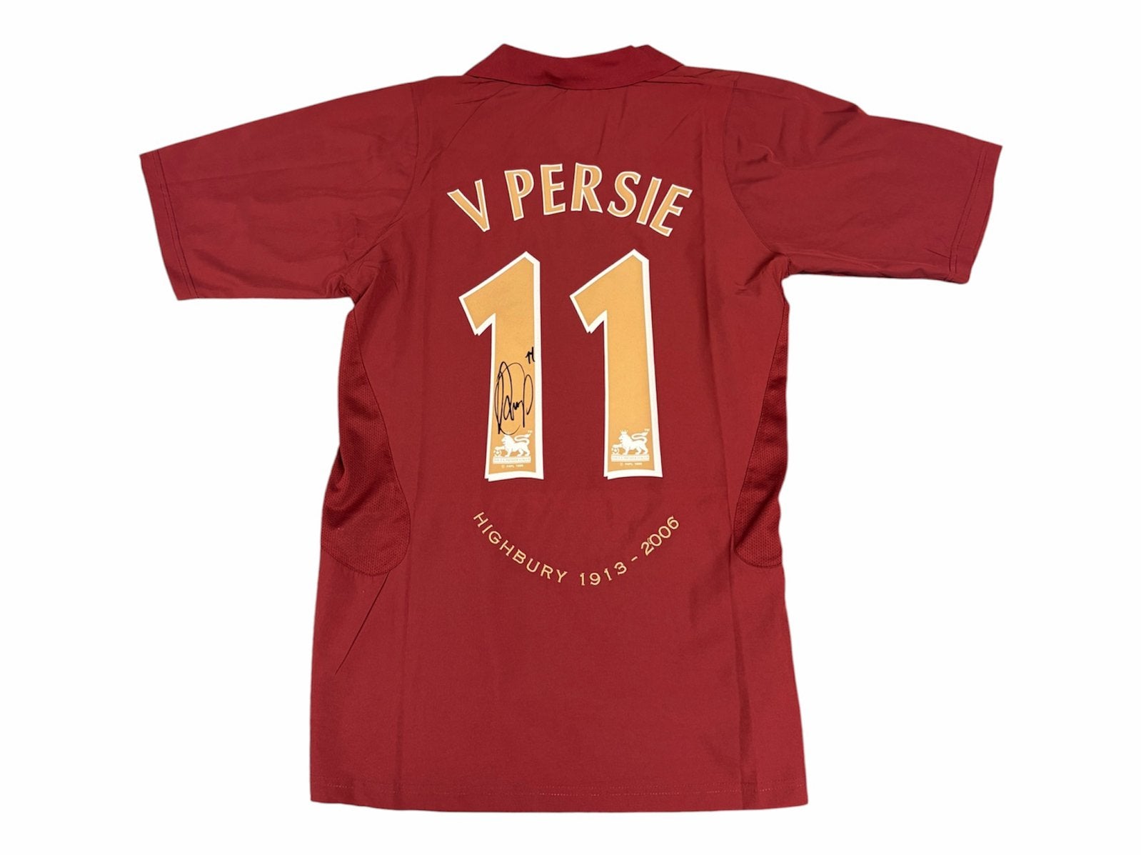 Van Persie - Gesigneerd Arsenal shirt 2005-2006 - Highbury, Verzenden, Nieuw, Buitenlandse clubs, Shirt