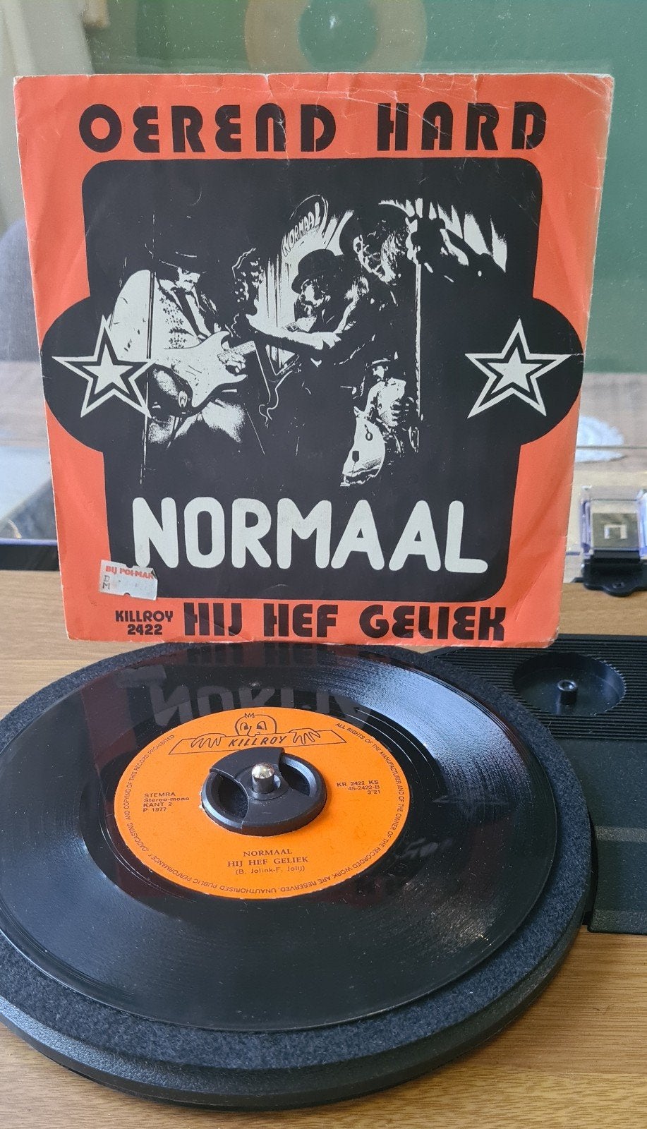 Normaal - Oerend Hard / Hij Hef Geliek (7 inch single), Gebruikt, 7 inch, Ophalen of Verzenden, EP