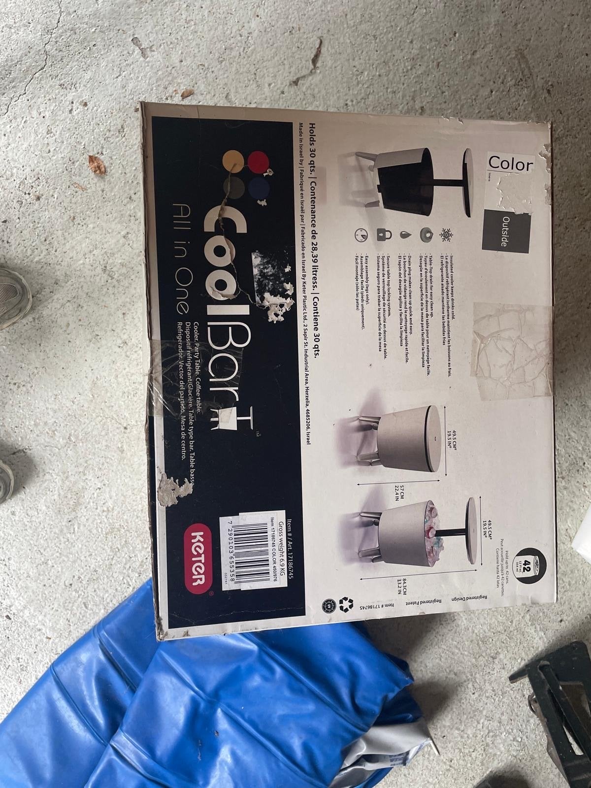Keter CoolBar All in One - Nieuw in doos, Ophalen, Nieuw