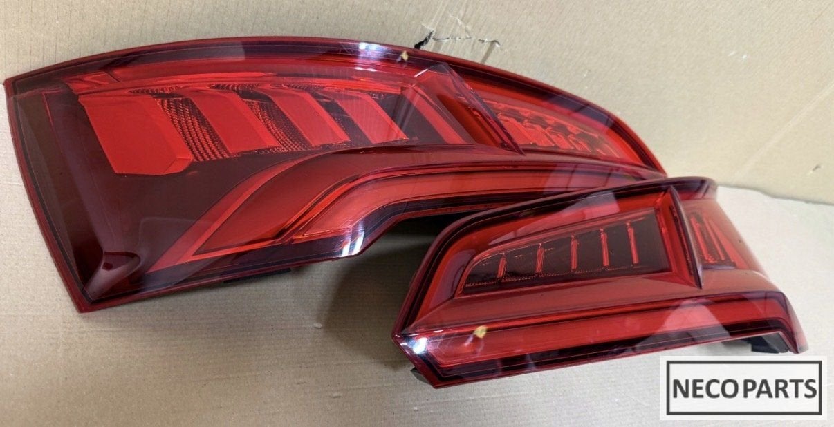 AUDI Q5 80A LED ACHTERLICHT COMPLEET ORIGNEEL ALLE SLEVEBRAA, Gebruikt, -, -, -