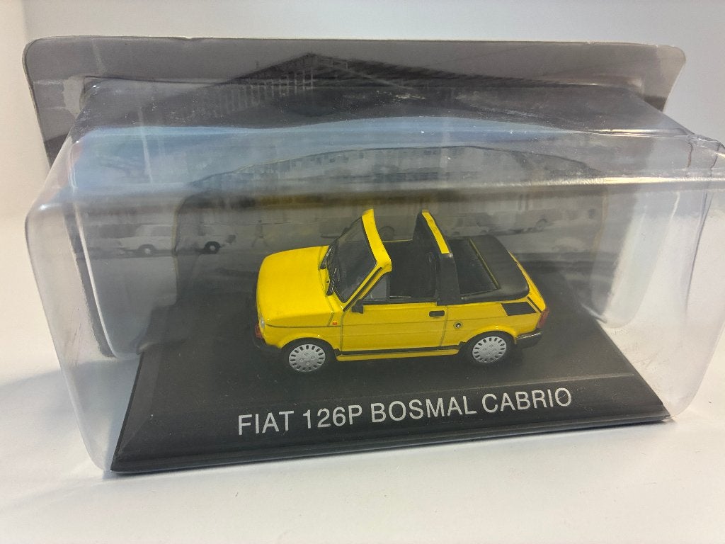 27248: Fiat 126P Bosmal Cabrio - 1987 - Atlas 1:43, Auto, Nieuw, Ophalen of Verzenden, Bachsatztstr. 54 D 72131 Ofterdingen, Germany
