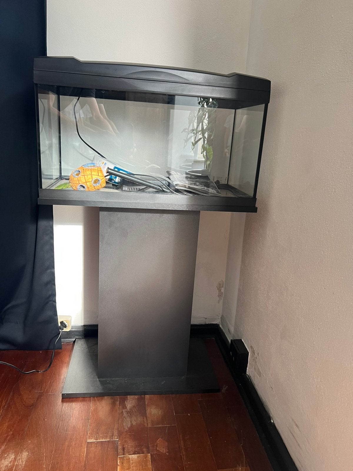 Aquarium compleet met toebehoren, Ophalen, Marina, Marina, Inclusief deksel