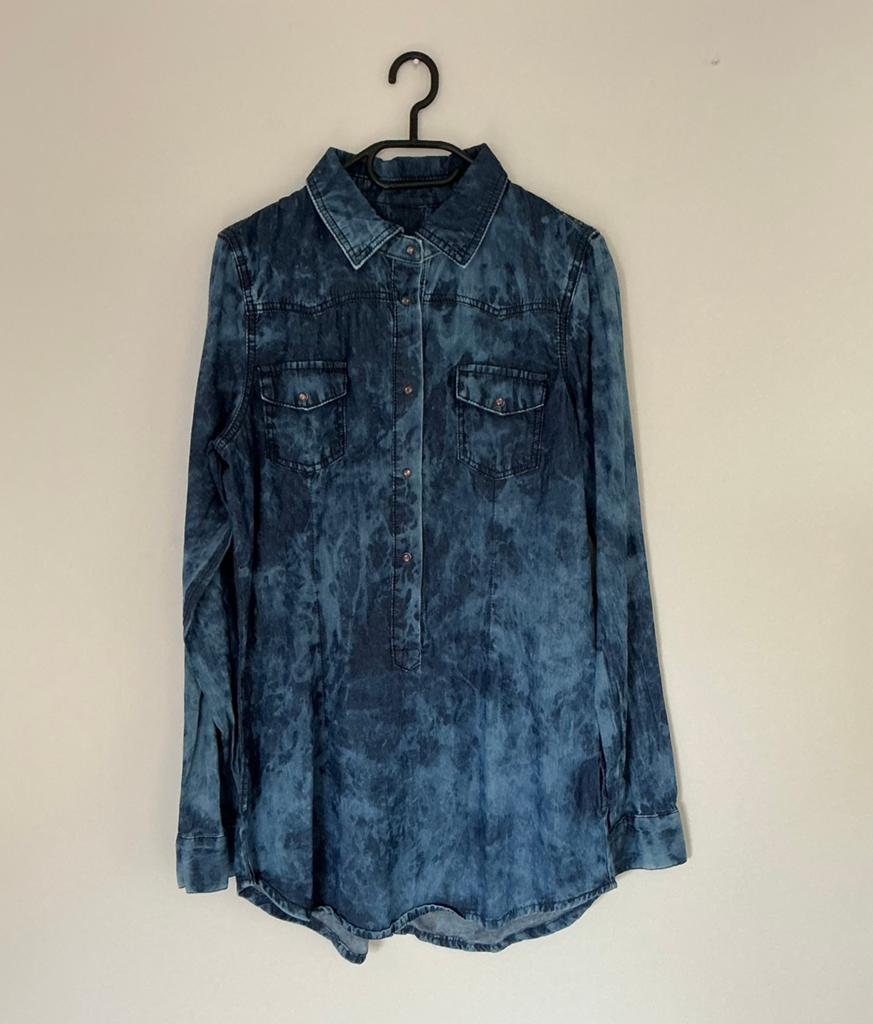 Dames spijker rokje, maat M, Ophalen of Verzenden, Zo goed als nieuw, Maat 38/40 (M), Blauw