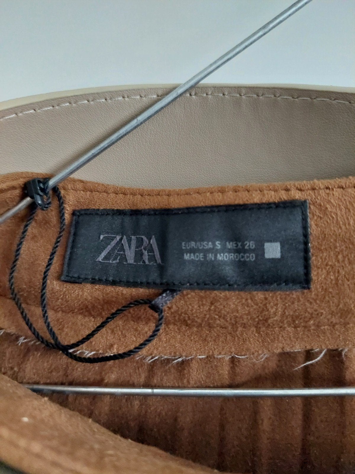 Zara rok, Ophalen, Bruin, Zara, Zo goed als nieuw