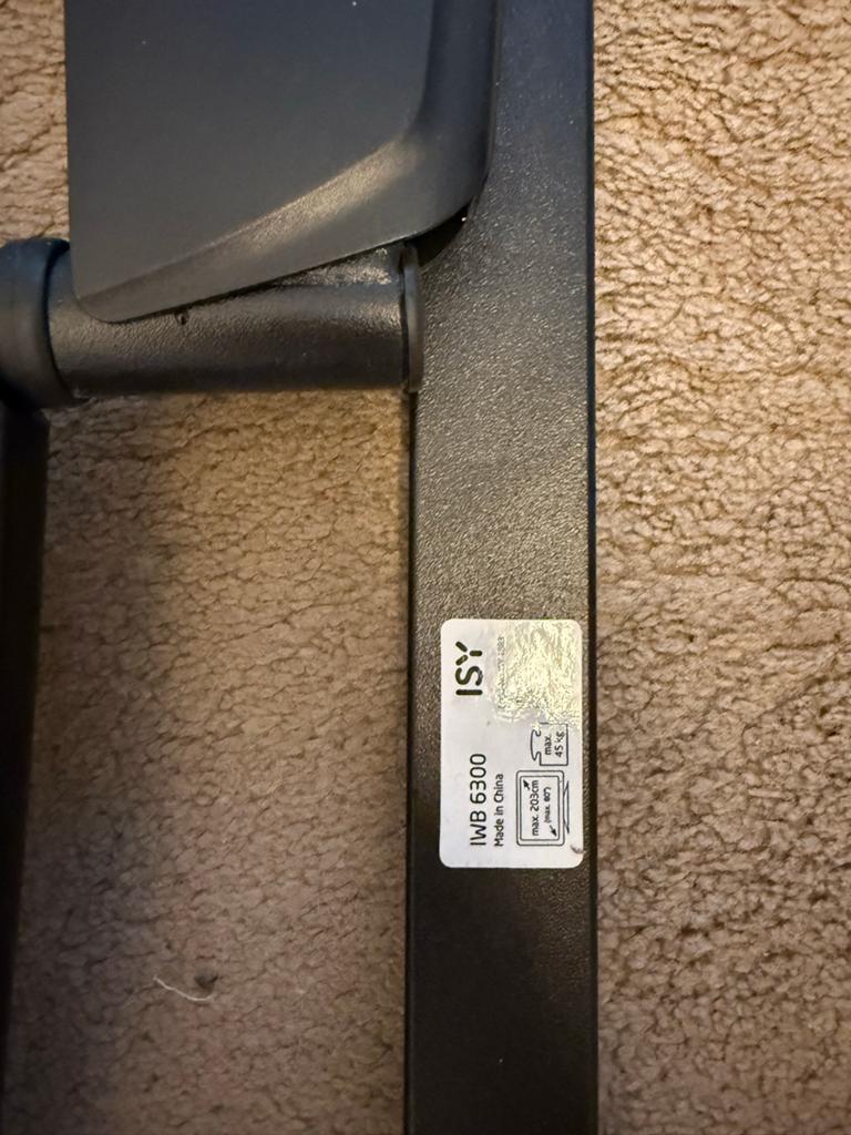 Draaibare TV Beugel voor Muur - ISY IWB 6300, Ophalen, Gebruikt