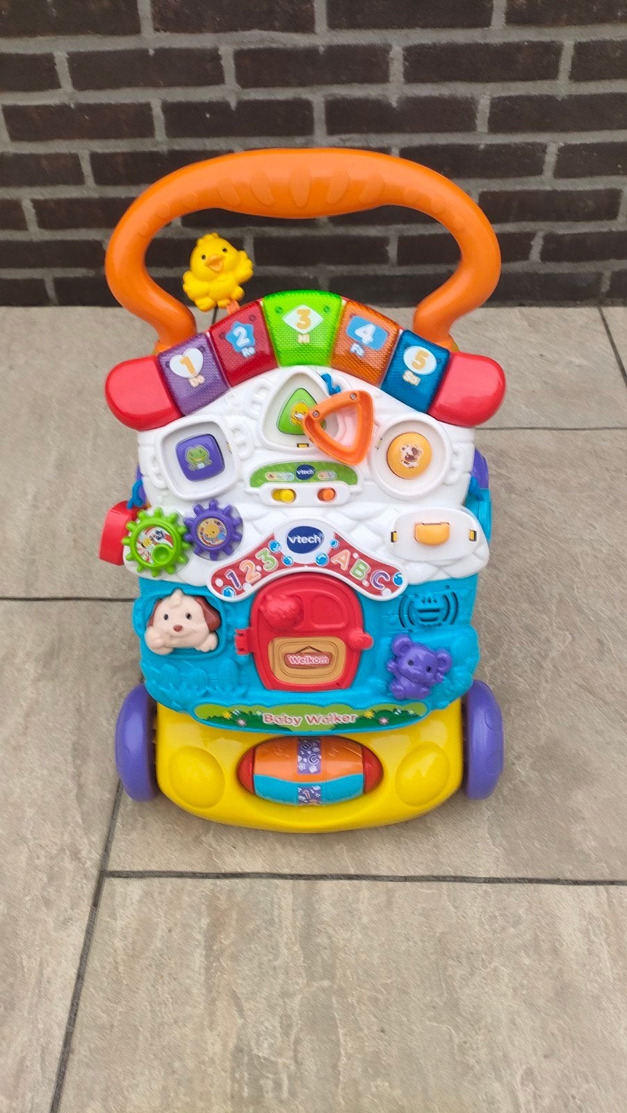VTech 2-in-1 Baby Walker, Ophalen of Verzenden, Zo goed als nieuw, 6 maanden tot 2 jaar