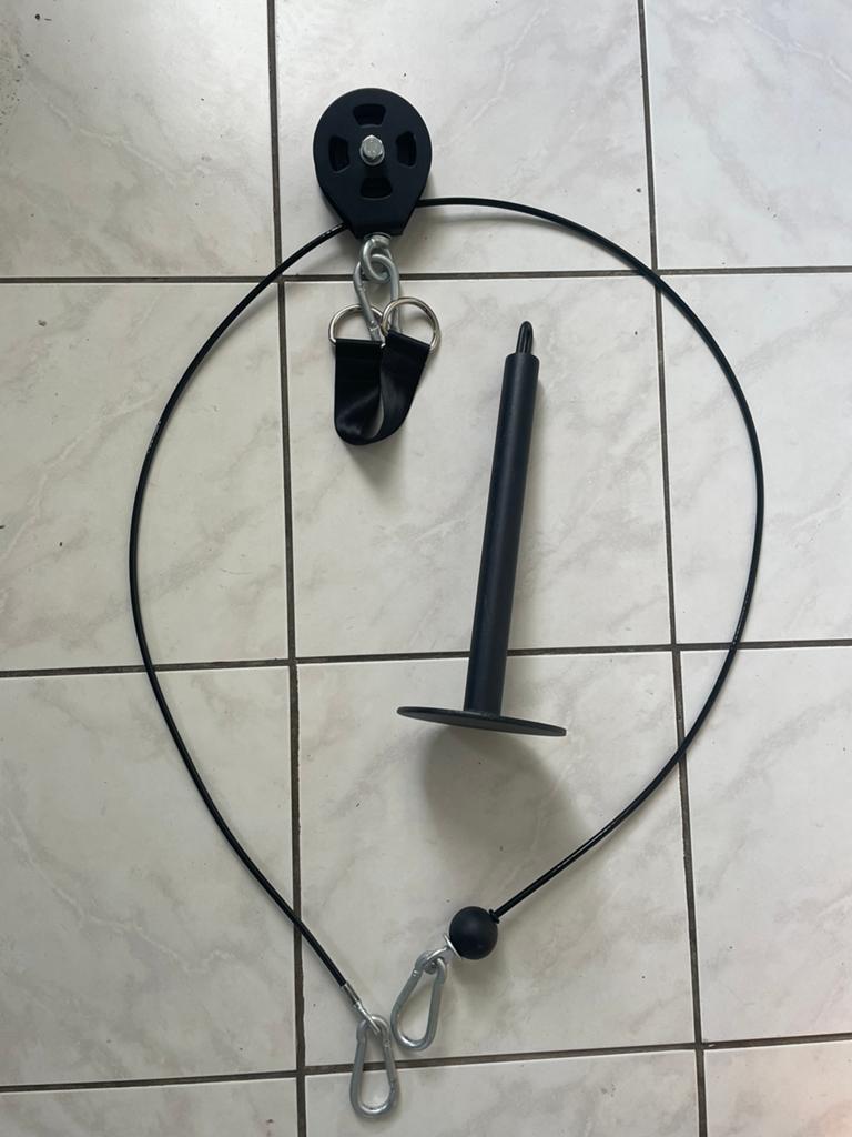 Cable plate loaded pulley set, Ophalen of Verzenden, Zo goed als nieuw, Overige typen