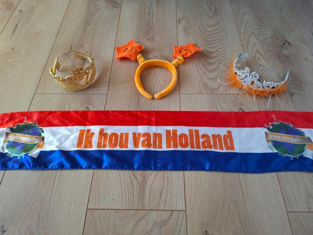 Koningsdag accessoires, Ophalen, Jongen of Meisje