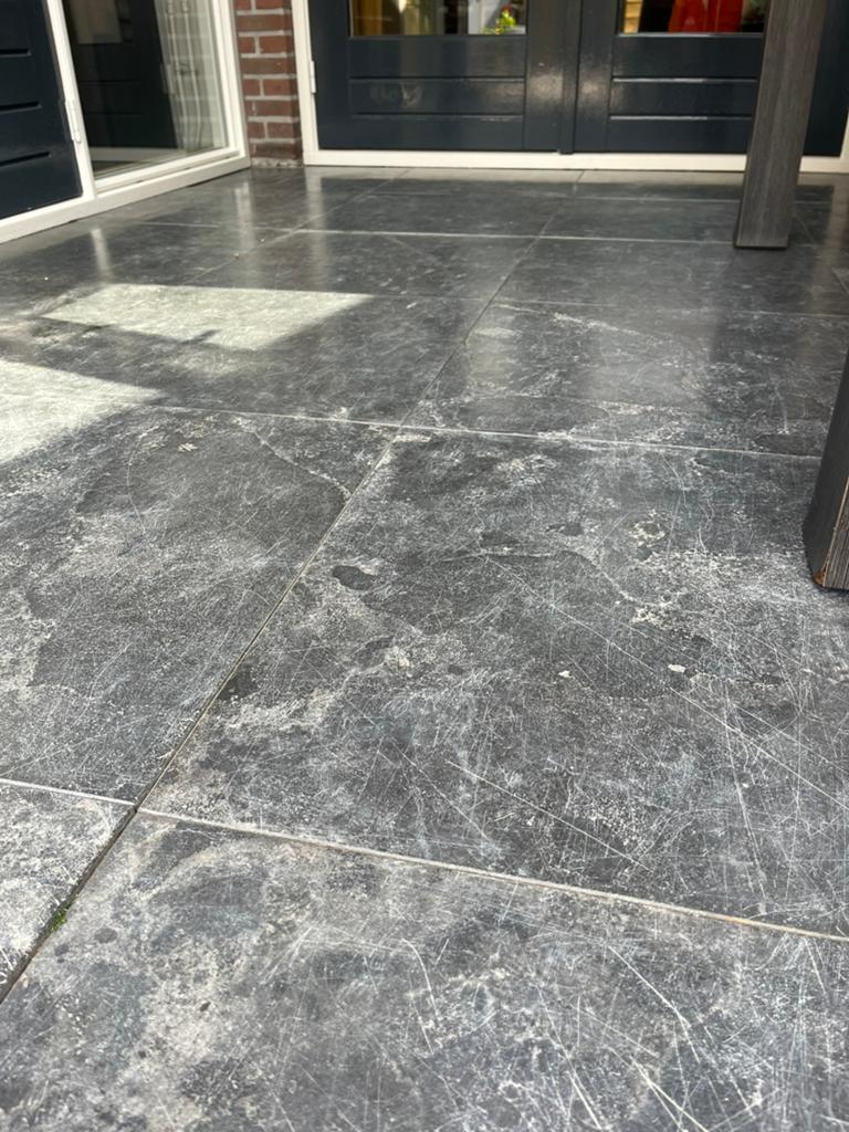 Terrastegels Grijs/Antraciet - Gebruikt. Gratis op te halen., Tuin en Terras, Ophalen, Gebruikt, Keramiek, 10 m² of meer