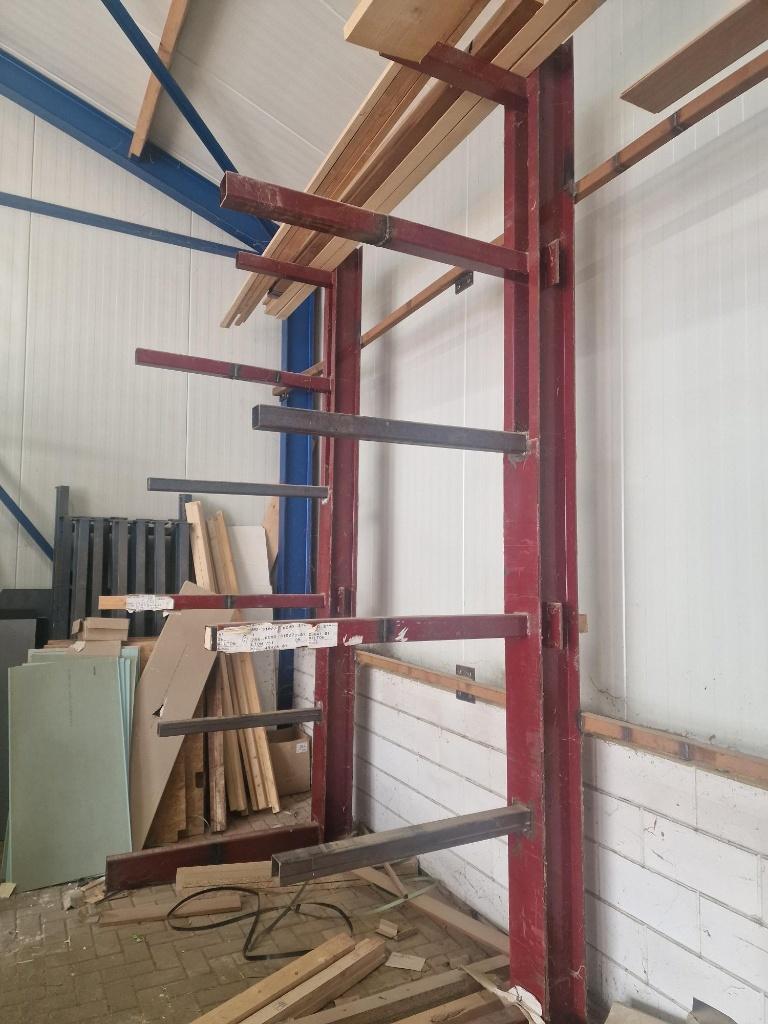 draagarm stelling, Ophalen