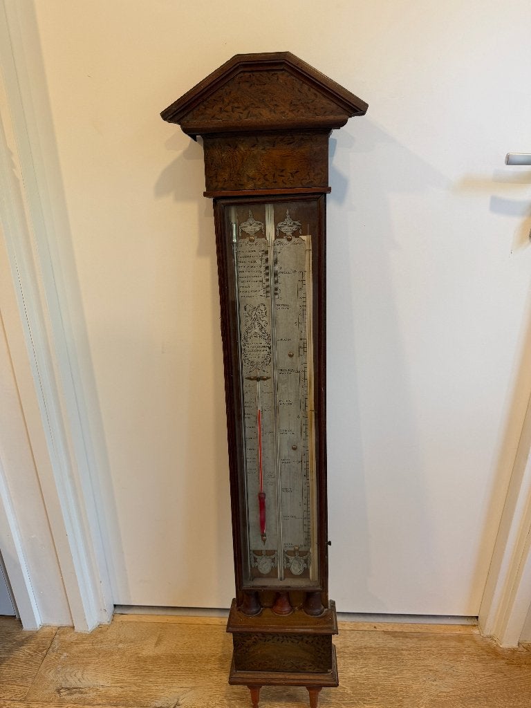 Unieke Antieke Contra-Barometer (ca. 1790) VOLLEDIG WERKEND!, Ophalen, Gebruikt, Barometer