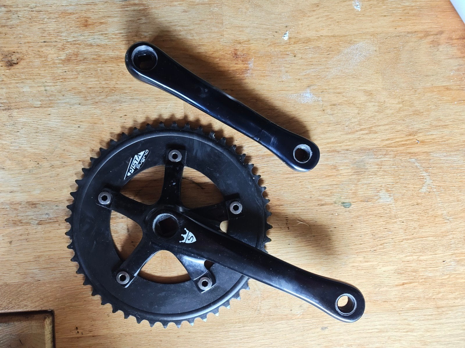 Crankset sugino pista rd2r fixed gear / single speed, Ophalen of Verzenden