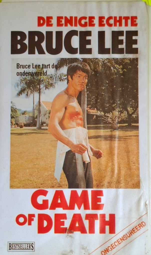 de Enige Echte Bruce Lee Game of Death - VHS - Bestsellers, Cd's en Dvd's, Nederlands ondertiteld, Engels, Vanaf 16 jaar, Martial arts