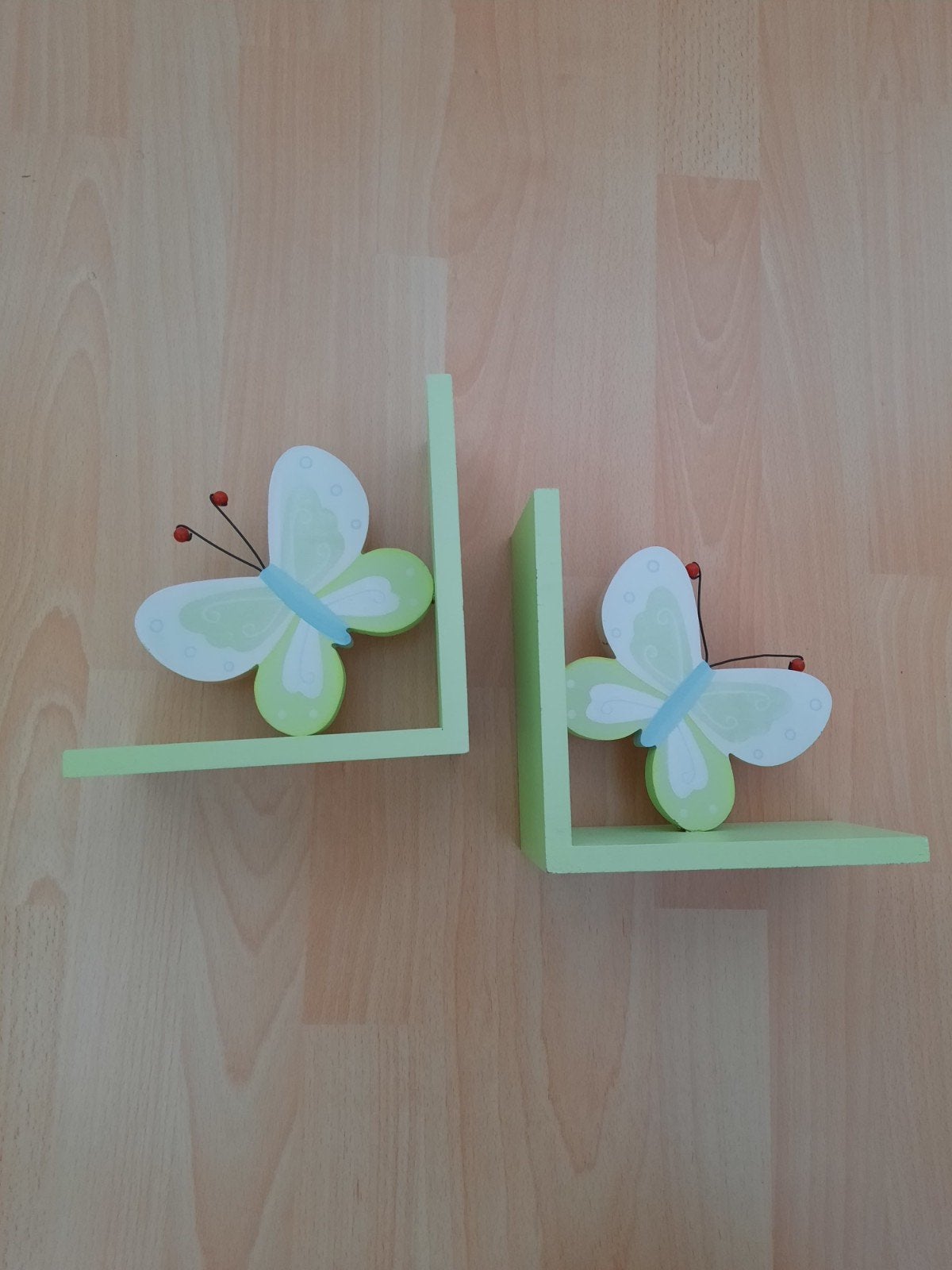 Leuke boekensteunen met vlinders voor kinderkamer, Kinderen en Baby's, Ophalen of Verzenden, Zo goed als nieuw, Overige typen