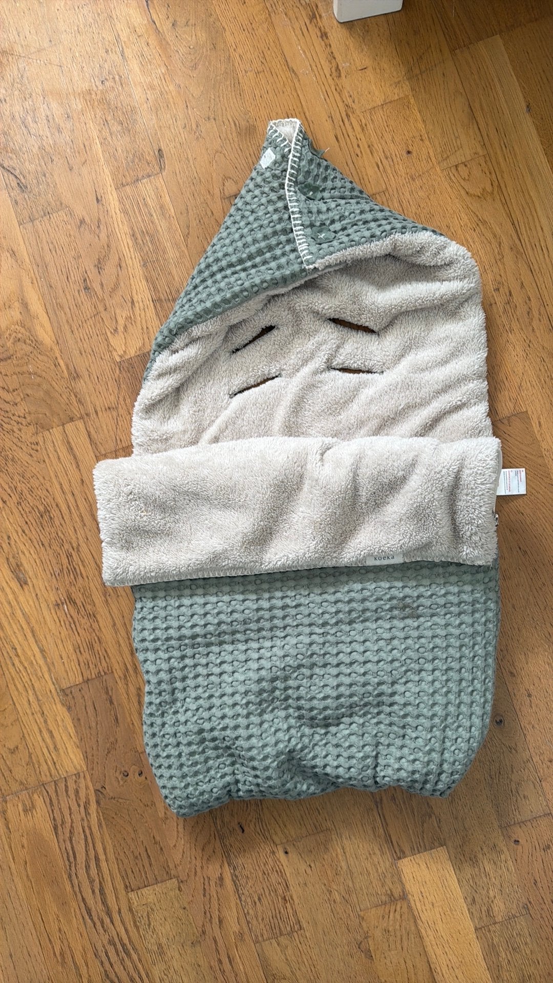 Koeken voetenzak, Kinderen en Baby's, Dekens, Slaapzakjes en Inbakerproducten, Ophalen of Verzenden, Zo goed als nieuw, Overige typen