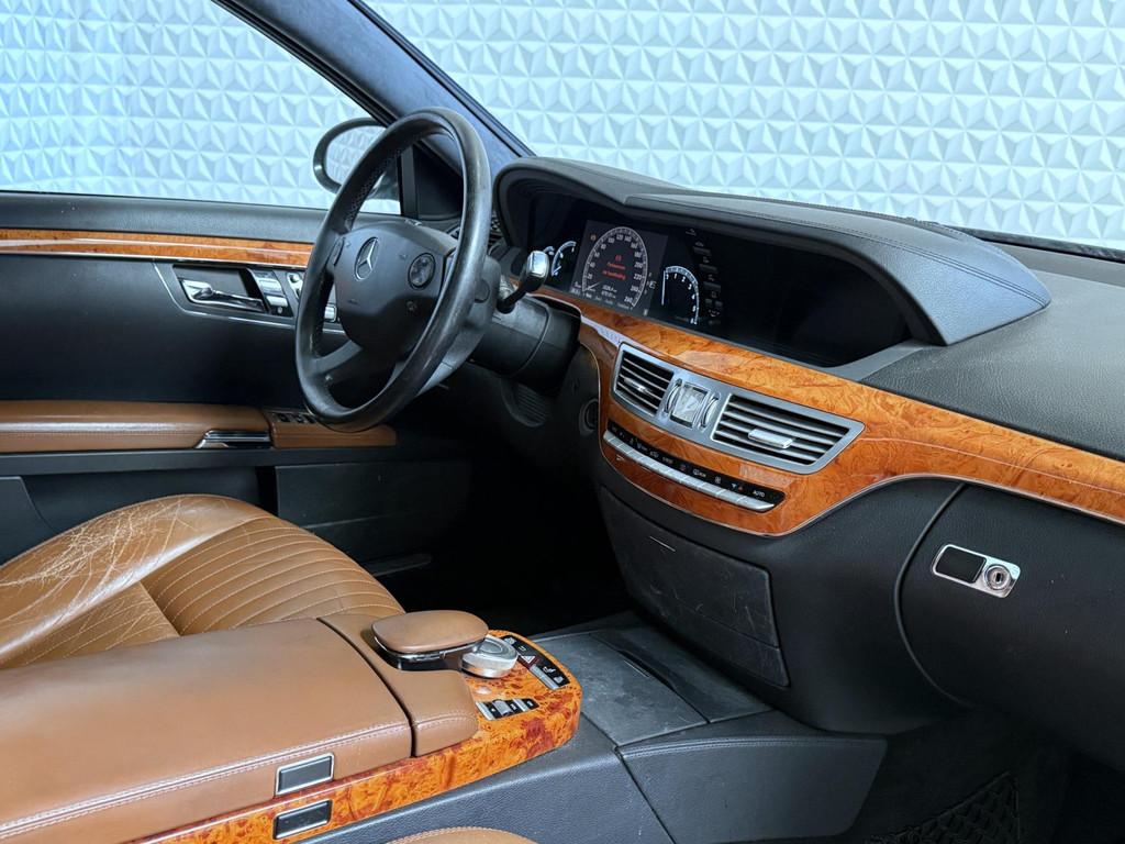Mercedes-Benz S-klasse 320 CDI Lang Prestige (2007), Auto's, Mercedes-Benz, Automaat, Achterwielaandrijving, Gebruikt, Verwarming stoelen achter