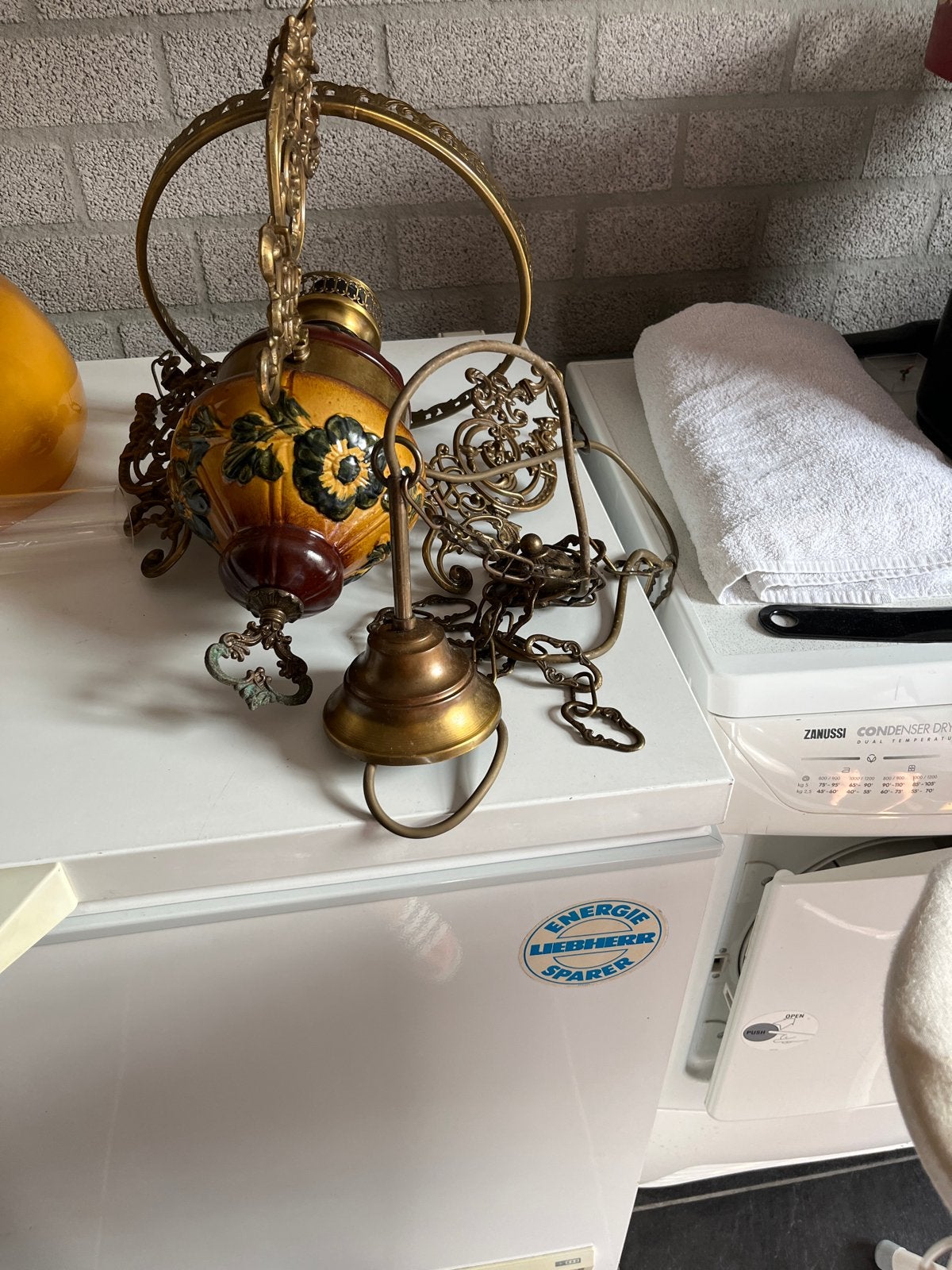Twee prachtige vintage lampen, Ophalen of Verzenden