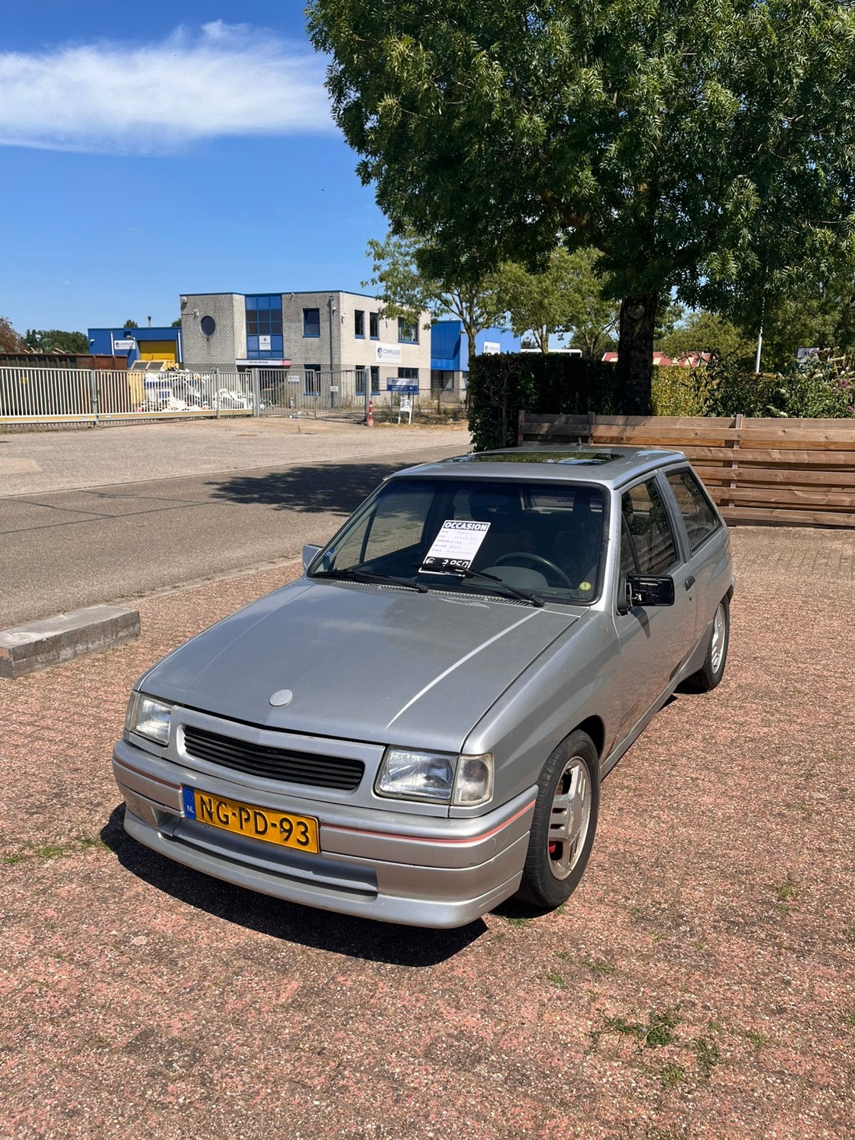 Opel Corsa 1.6 GSI S6 1991 Grijs, Voorwielaandrijving, Stof, 100 pk, Bedrijf