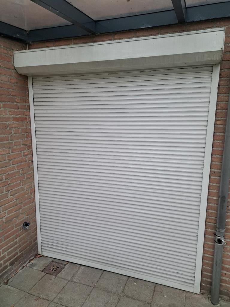 Rolluik 194x216cm, Ophalen, Wit, Minder dan 100 cm, Minder dan 100 cm