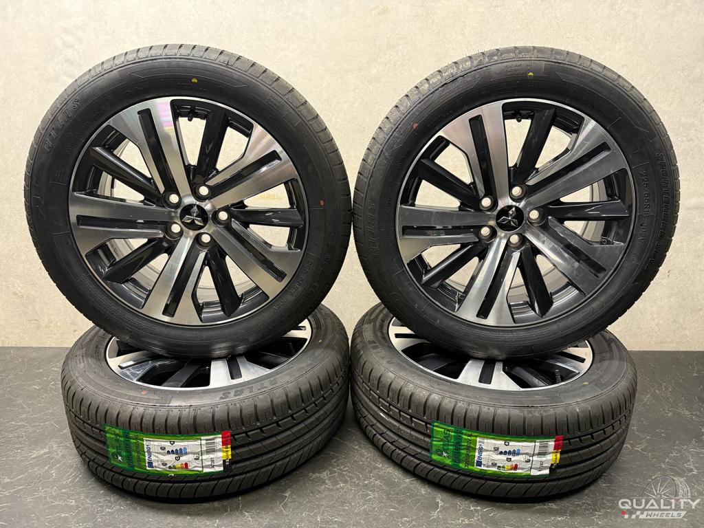 18” Mitsubishi Outlander, ASX, Eclipse Cross Velgen + Banden