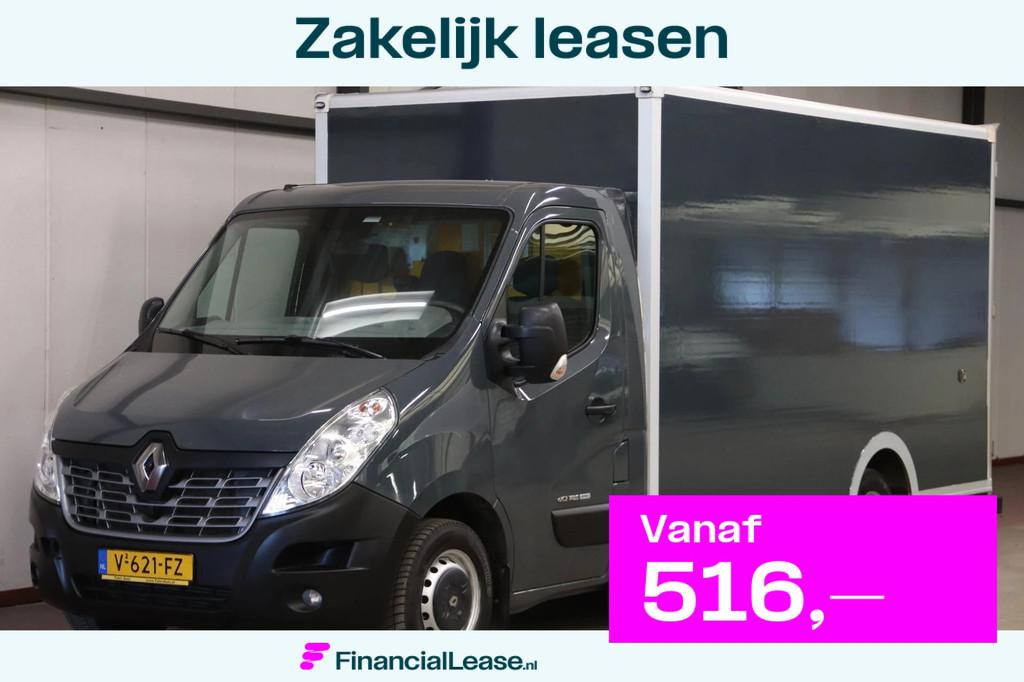 Renault Master 2.3 dCi 150 PK HANDGESCHAKELD LOWLINER VERKOO, Auto's, Bestelauto's, Bedrijf, Lease, Financial lease, ABS, Airconditioning