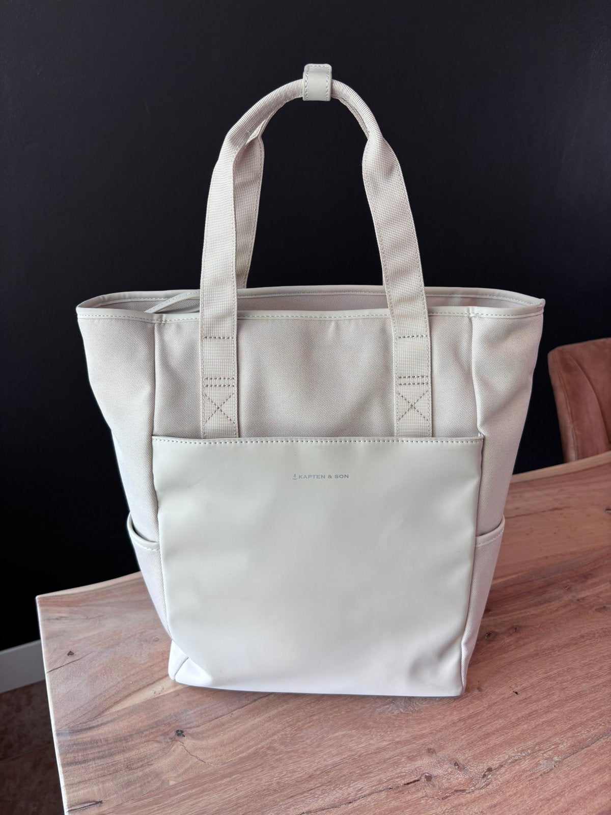 Kapten & Son luiertas Lindby, Overige merken, Zo goed als nieuw, Rugzak, Beige