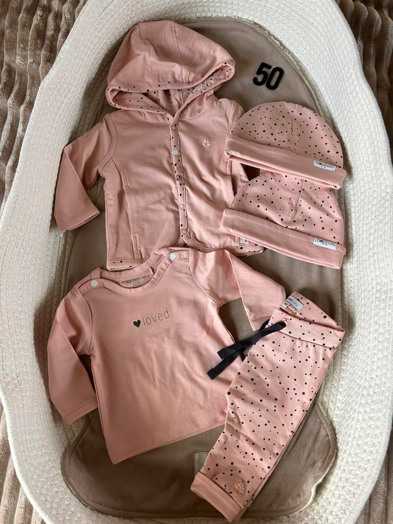 Flink pakket babykleding maat 50, Ophalen of Verzenden, Nieuw, Meisje, Setje