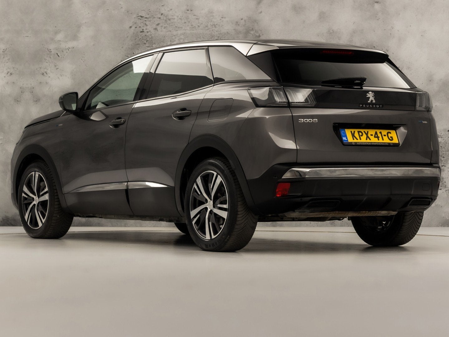 Peugeot 3008 1.6 HYbrid 225 Allure Sport 225Pk Automaat (APP, Auto's, 12 maanden, 4 cilinders, Leder en Stof, Plug-in hybride