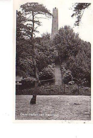 Ansichtkaart 	Woudenberg	Pyramide van Austerlitz, Verzamelen, Verzenden, 1940 tot 1960, Gelopen, Utrecht