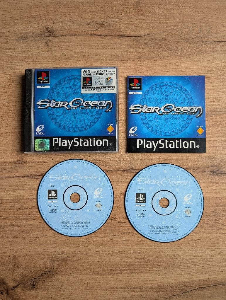 Star ocean the second story PS1, 1 speler, Ophalen of Verzenden, Zo goed als nieuw, Role Playing Game (Rpg)