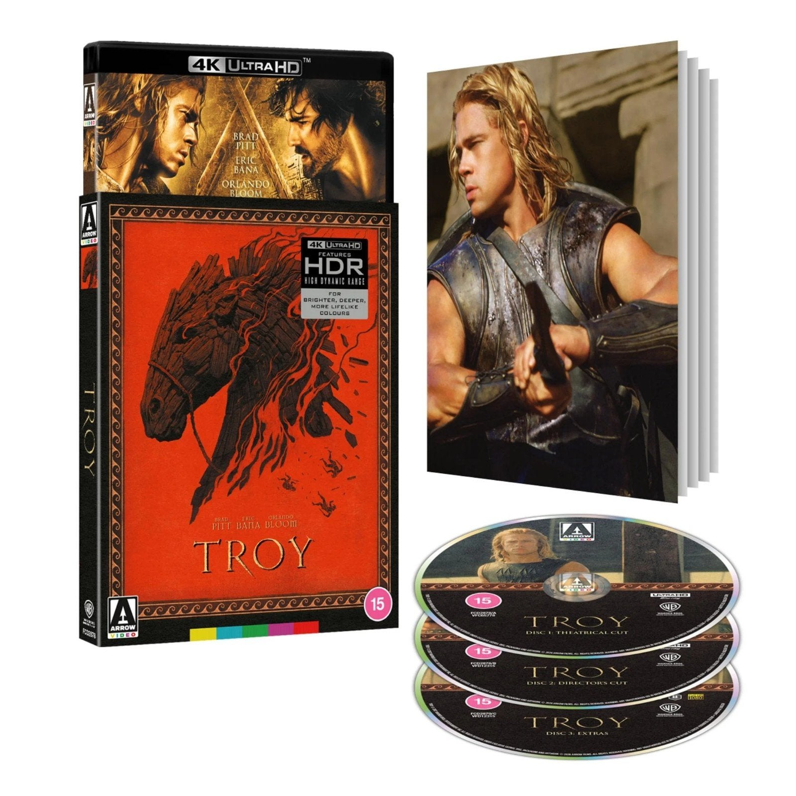 Troy L.E. (Arrow) 4K UHD Blu-Ray UK (Seal) PRE-ORDER, Cd's en Dvd's, Blu-ray, Engels, Inclusief boekje, Film, Engels