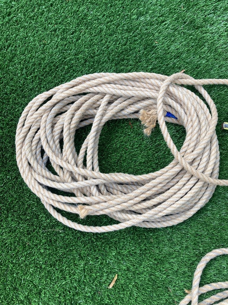 Touw 10mm / jute, Watersport en Boten, Ophalen of Verzenden, Overige typen