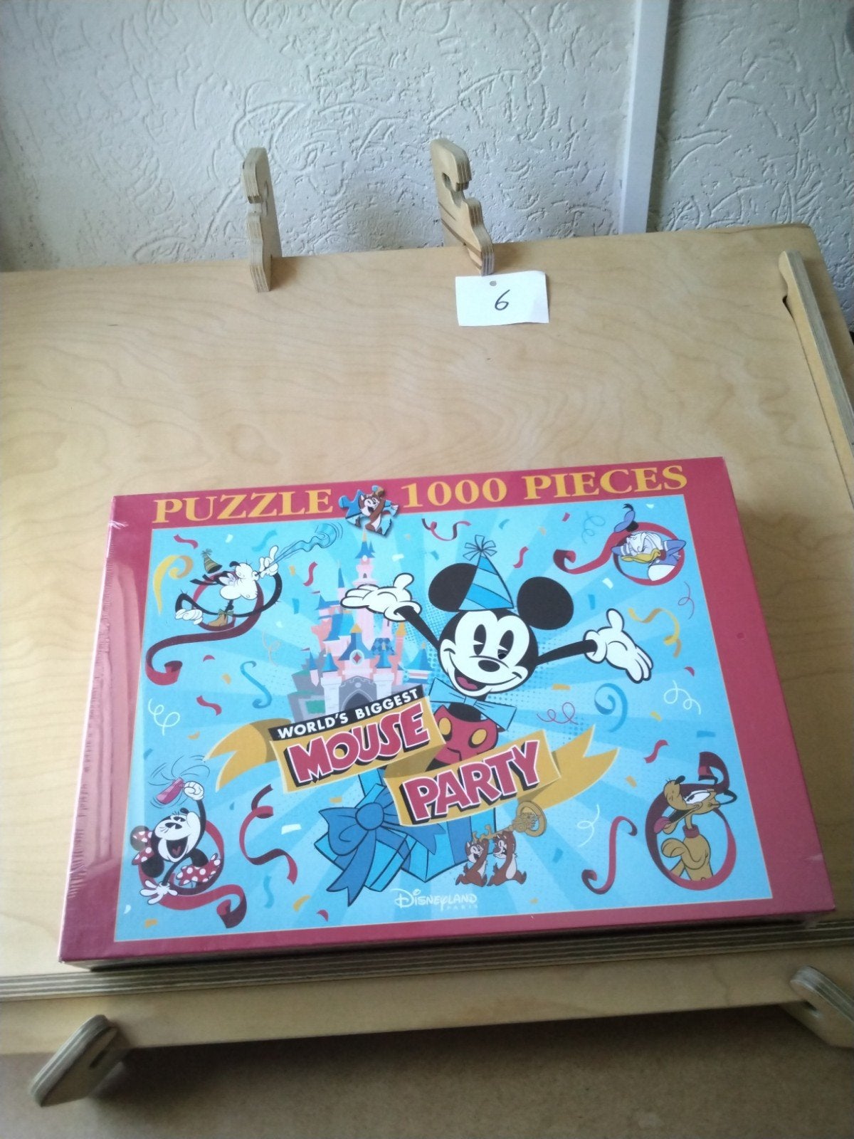 Disney puzzel uit DISNEYLAND Parijs NIEUW 1000ST, Ophalen of Verzenden, 500 t/m 1500 stukjes, Nieuw