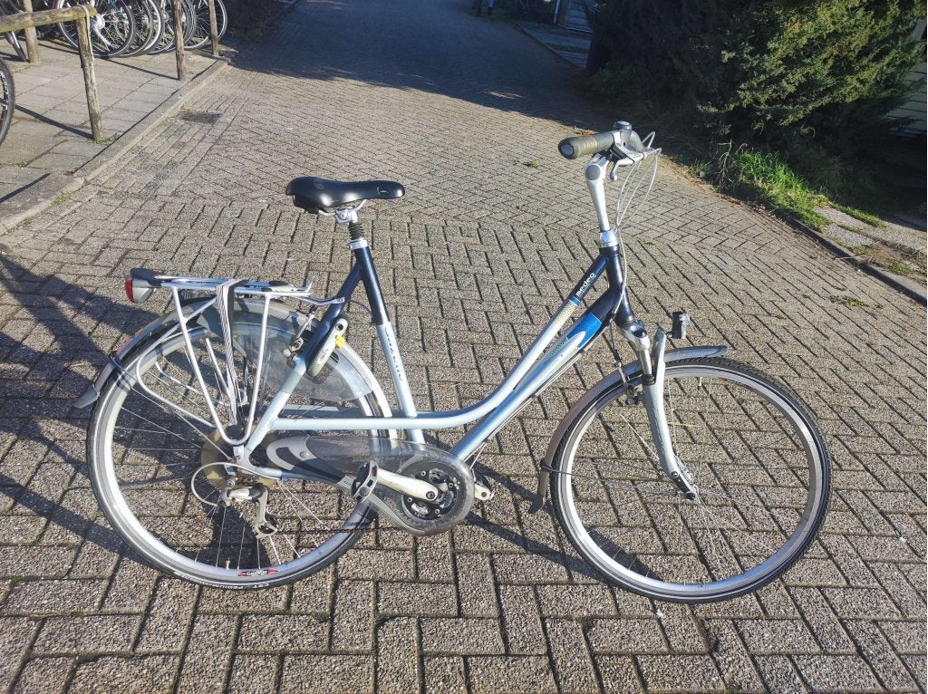 Gazelle extra hoge damesfiets met 24 speed, Gebruikt, Niet ingevuld, 56 cm of meer, Niet ingevuld