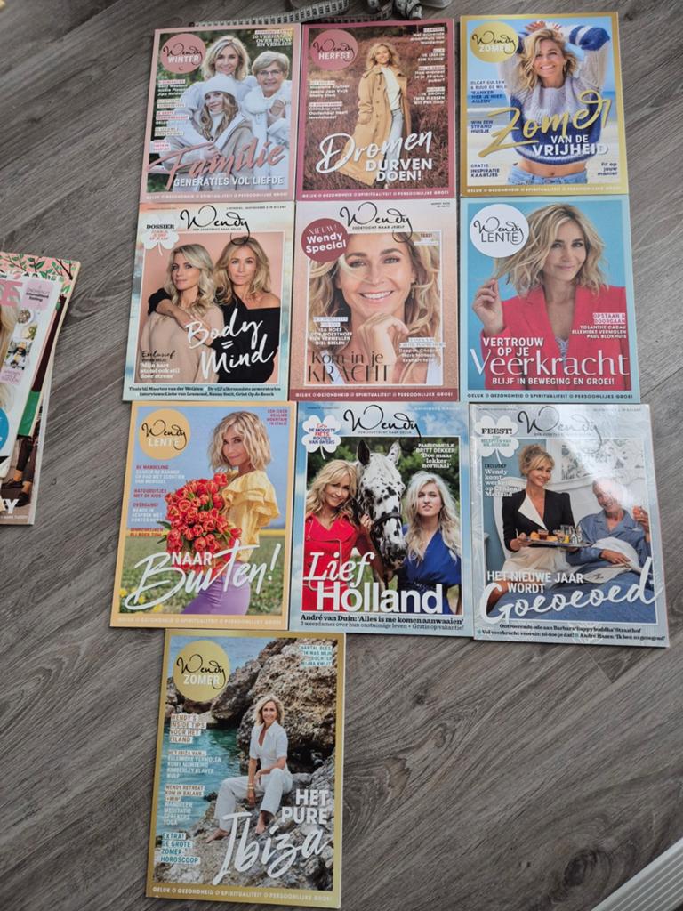 Wendy Magazine Collectie - Diverse Nummers, Ophalen of Verzenden, Gelezen, Damesbladen
