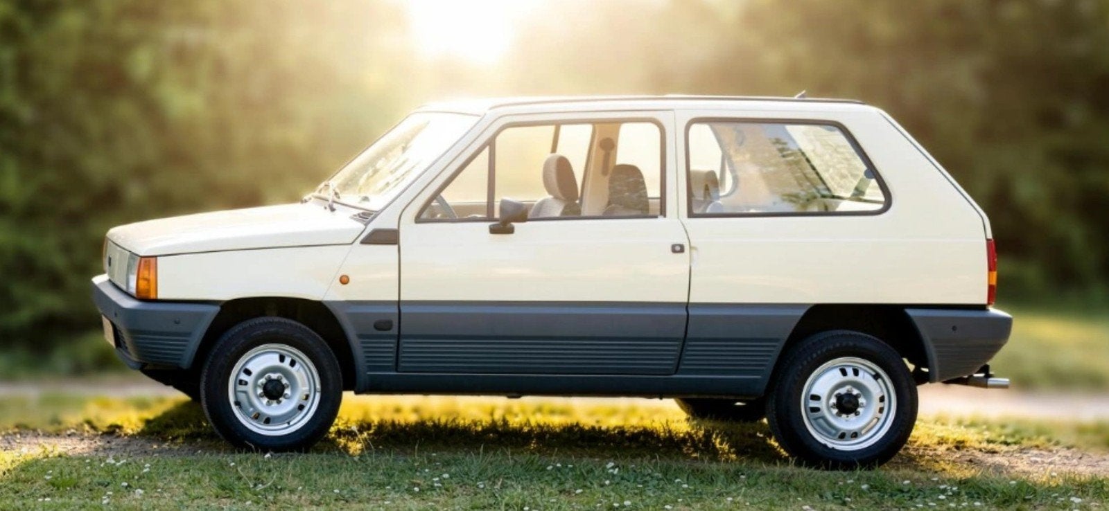Fiat Panda 34 - belastingvrij - gerestaureerd - origineel NL, Auto's, Beige, Origineel Nederlands, Handgeschakeld, Particulier