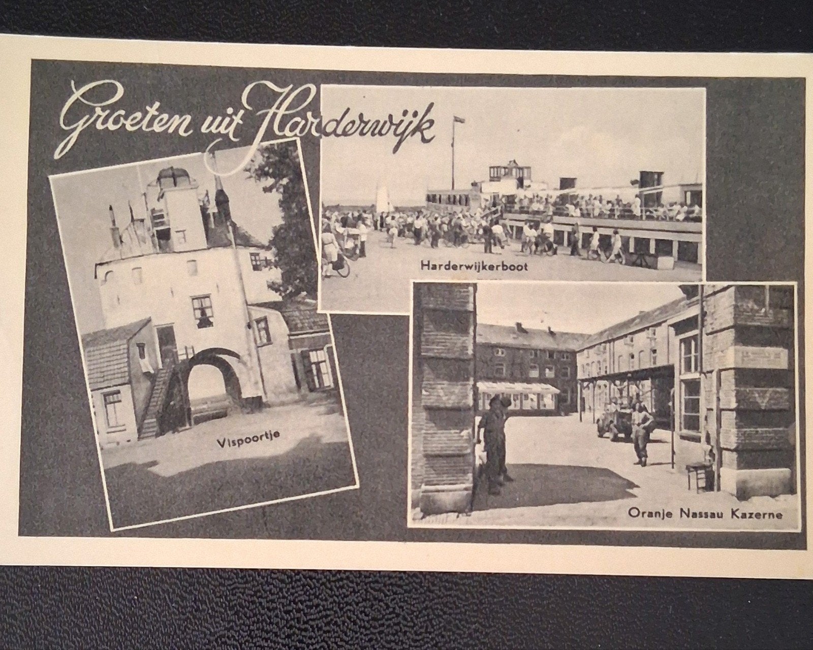 Ansichtkaart Groeten uit Harderwijk, Ophalen of Verzenden, 1940 tot 1960, Gelopen