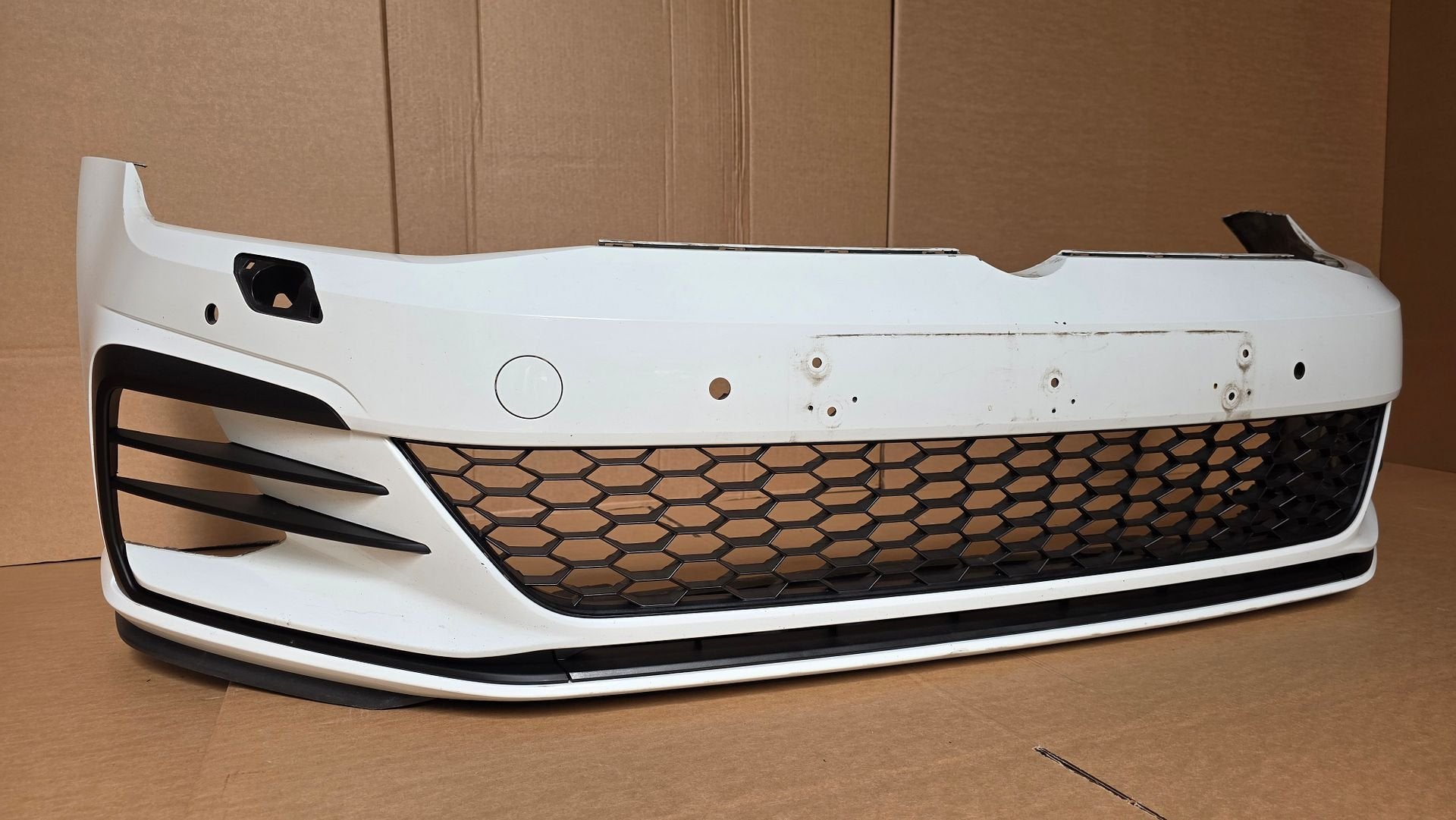 Voorbumper Volkswagen Golf 7 VII 7.5 4xPDC KLS GTI GTD VW, Auto-onderdelen, Gebruikt, -, Voor, Ophalen of Verzenden