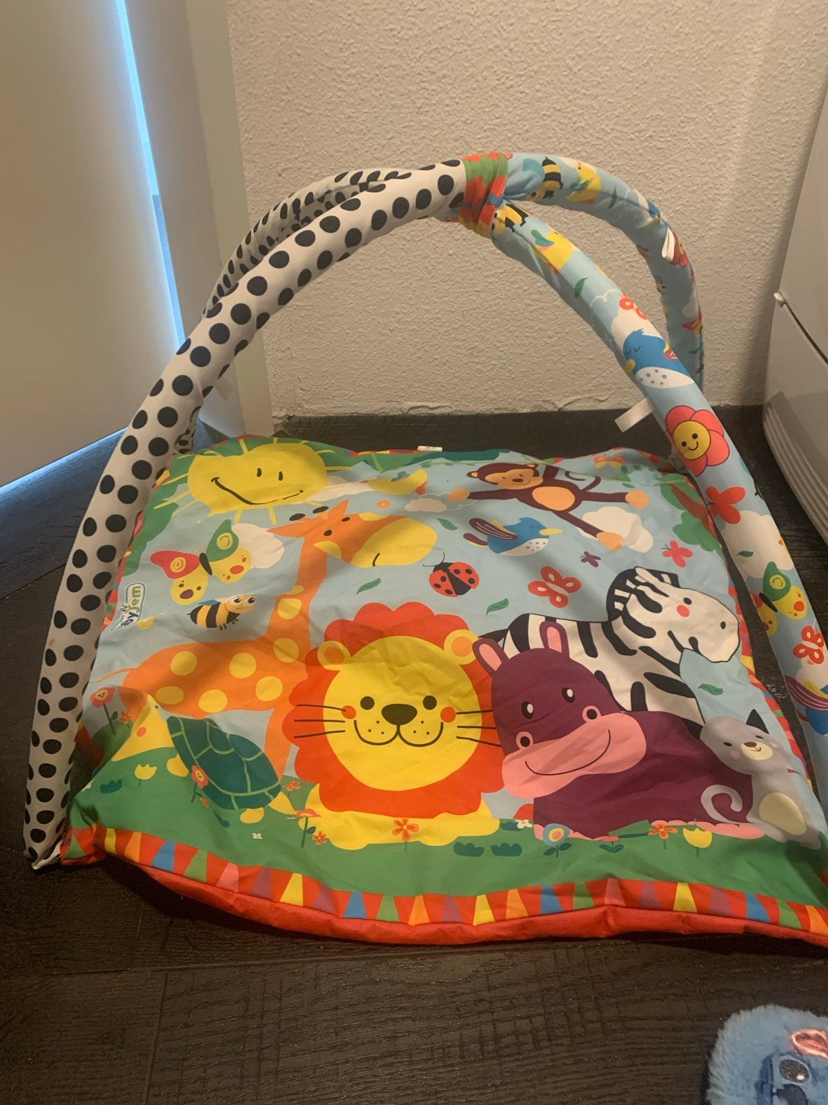 Vrolijk speelkleed met speelbogen, Ophalen, Gebruikt, Speelkleed