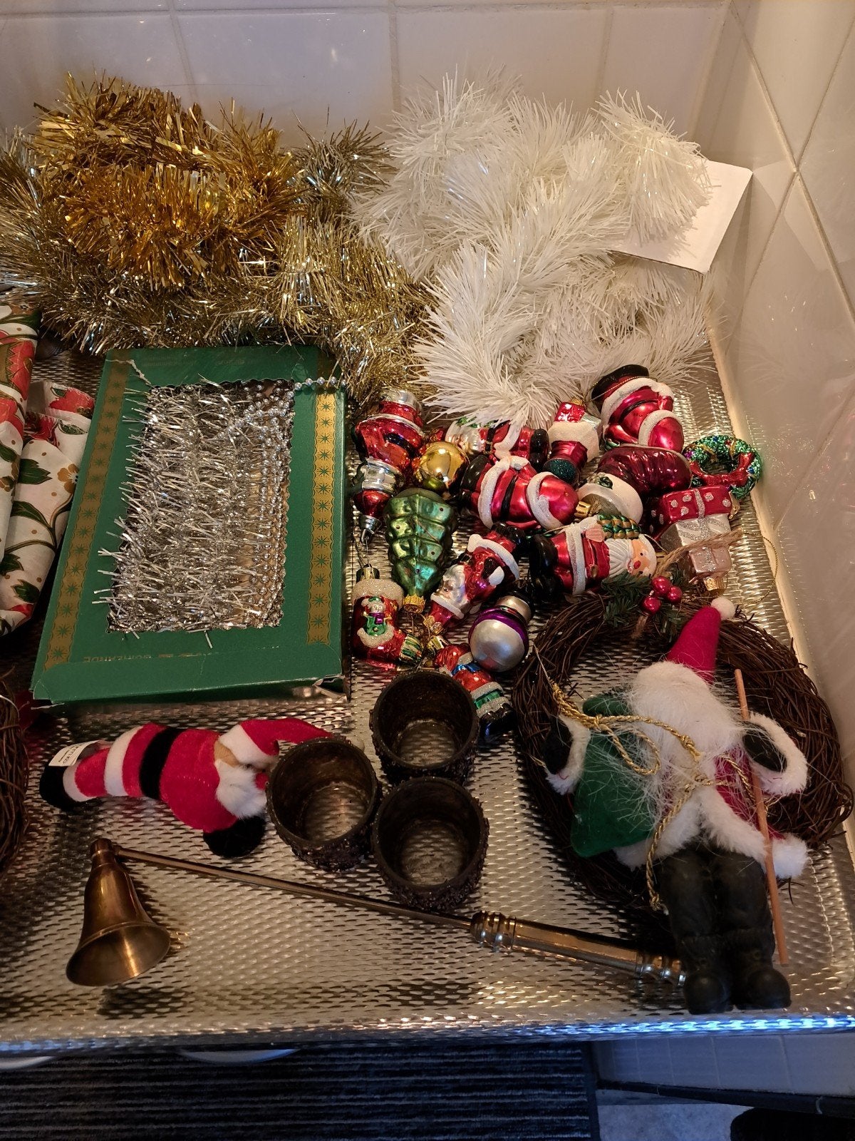 HEEL VEEL MOOIE NIEUWE EN VINTAGE KERSTSPULLEN, Ophalen of Verzenden, Zo goed als nieuw