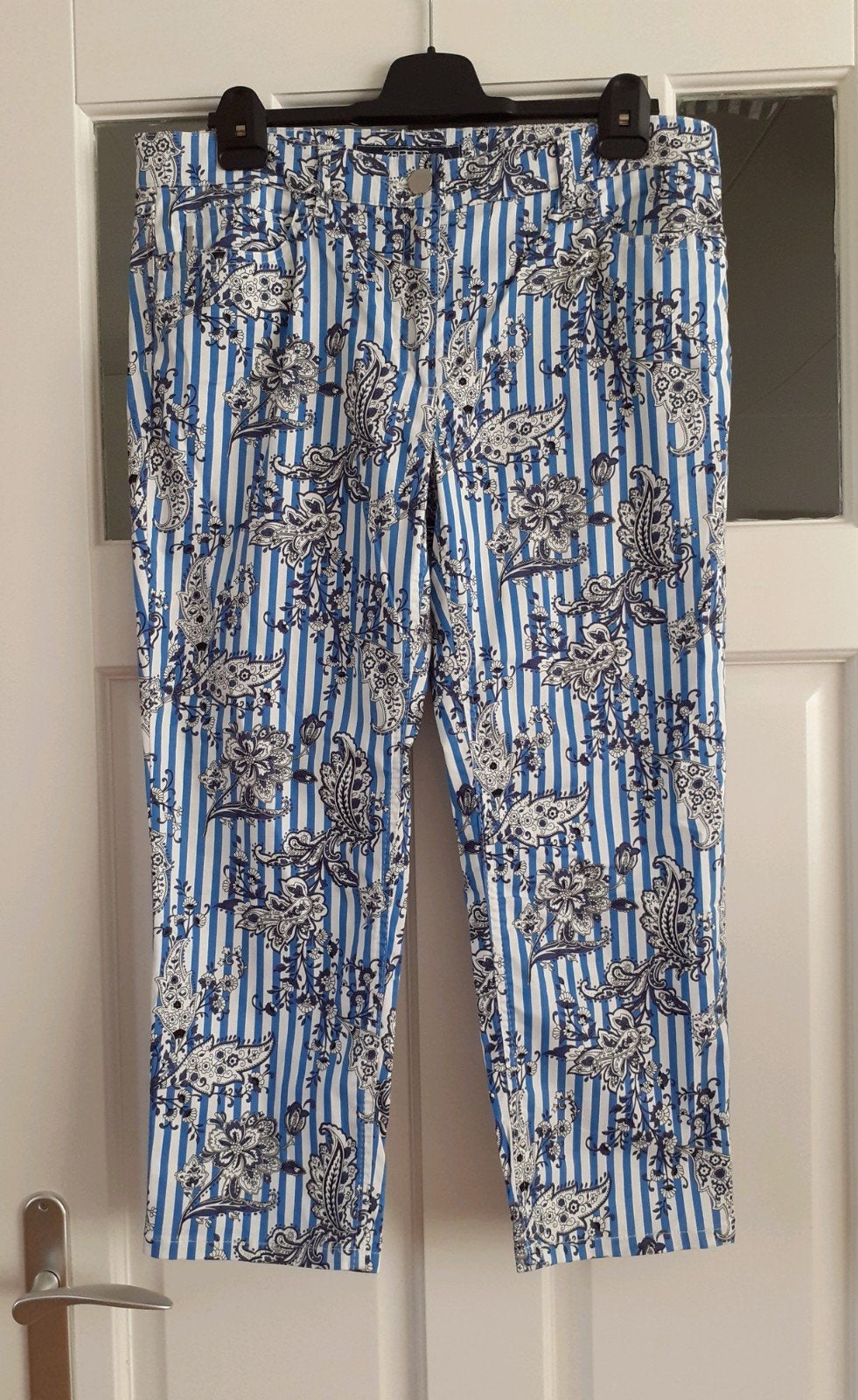 Zerres broek met mooie print in nieuwstaat maat 44, Meerkleurig, Maat 42/44 (L), Ophalen of Verzenden, Zo goed als nieuw