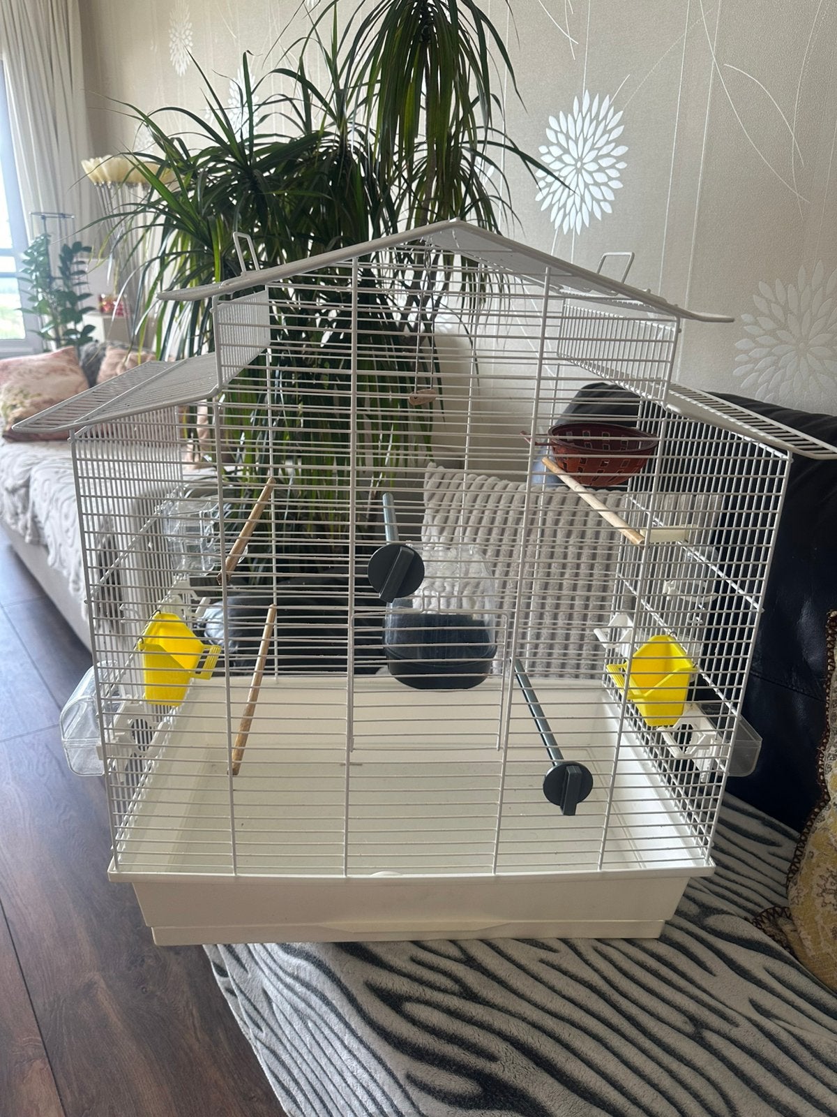 Vogelkooi, Ophalen, Zo goed als nieuw, Metaal, Vogelkooi