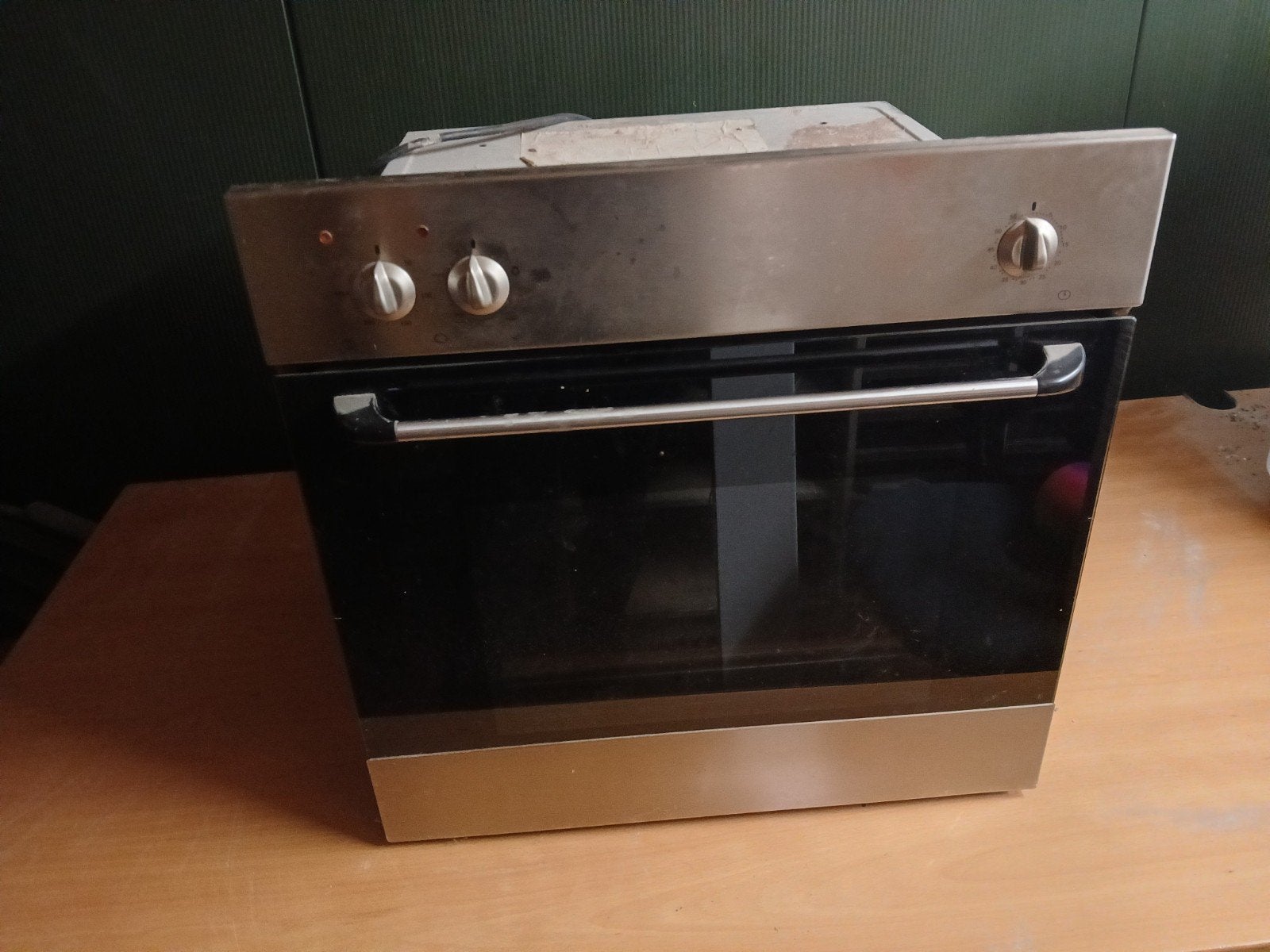 Inbouw oven - 53,6 cm breed x 55 cm diep, Witgoed en Apparatuur, Ophalen, Gebruikt, Oven, Inbouw