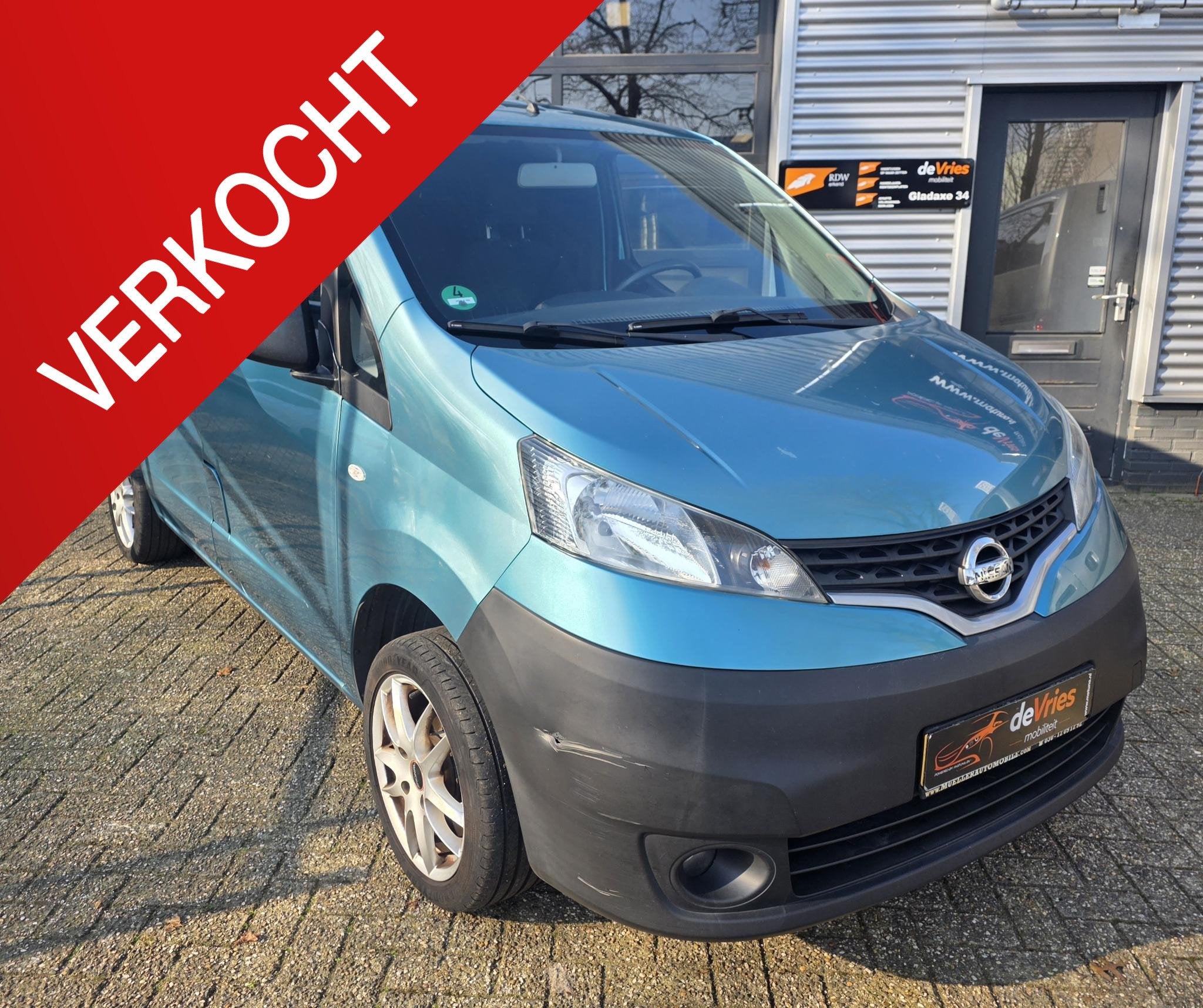 Nissan NV200 Evalia 1.6 Visia *7PERS-AIRCO-APK*, Auto's, Voorwielaandrijving, Stof, Gebruikt, Euro 6