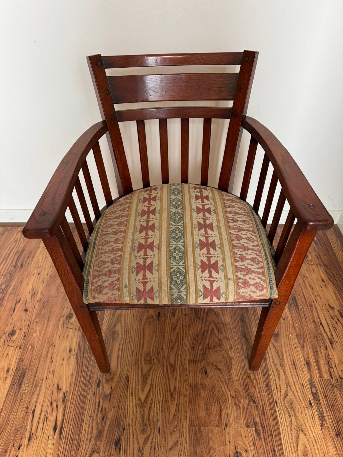 Kersenhouten stoelen vier stuks, 50 tot 100 cm, Vierkant, Kersenhout, Vier personen