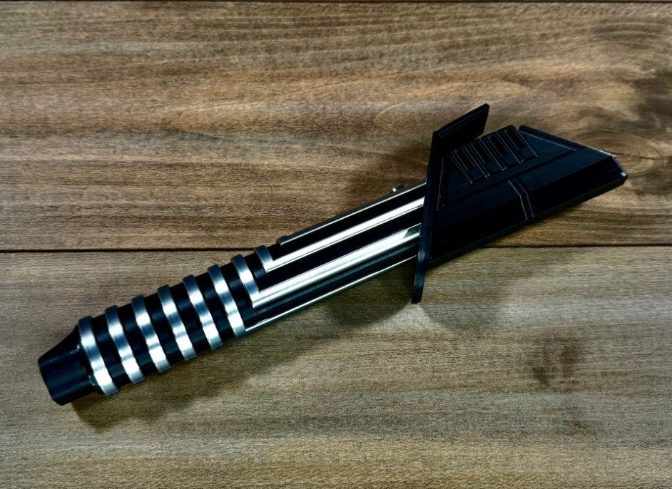 Darksaber | Replica | Hoge Kwaliteit, Verzamelen, Star Wars, Ophalen of Verzenden, Nieuw, Replica