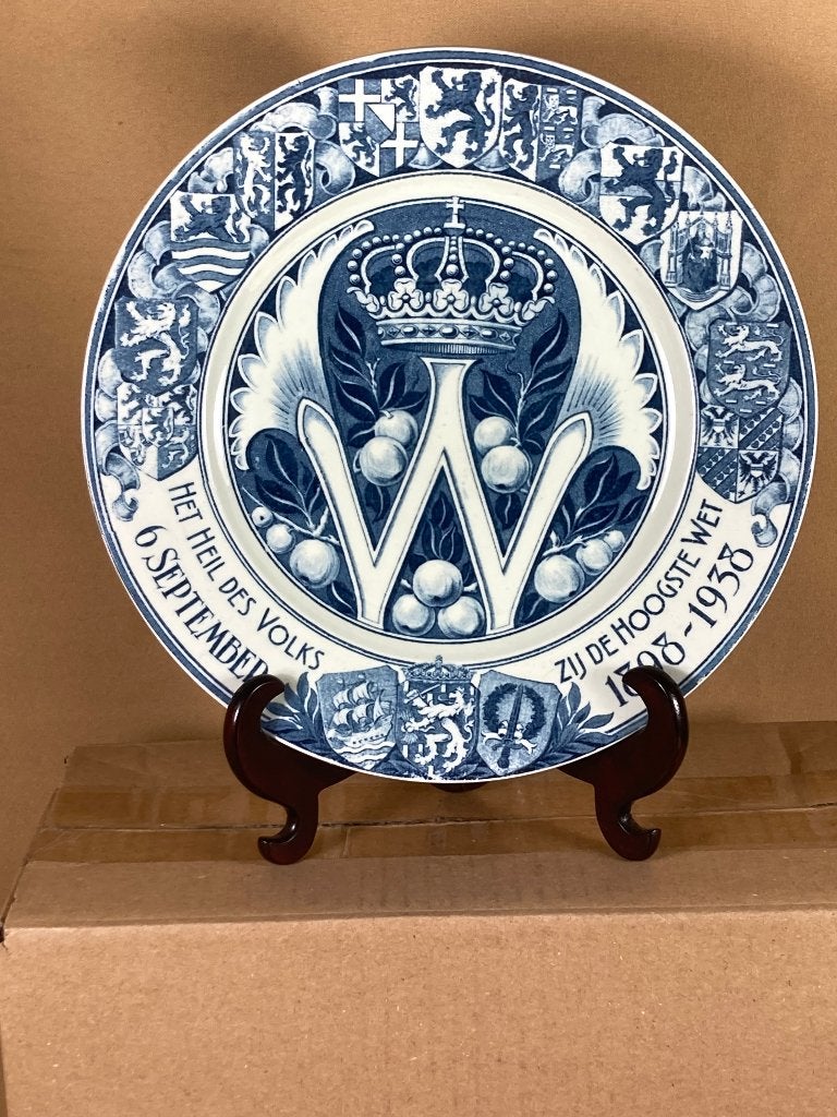 40 jaar Wilhelmina Koningin 1898 - 1938, Verzamelen, Koninklijk Huis en Royalty, --, Overige typen, Ophalen of Verzenden, Zo goed als nieuw